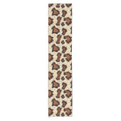 Koeienhuid Print Table Runner Korte Tafelloper (Voorkant)