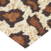 Koeienhuid Print Table Runner Korte Tafelloper (Hoek)