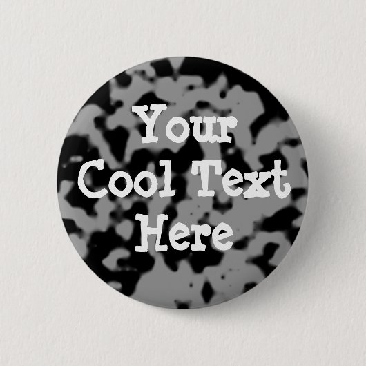 KOEIENHUID - SJABLOON RONDE BUTTON 5,7 CM (Voorkant)