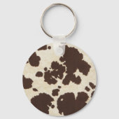 koeienhuid sleutelhanger (Voorkant)