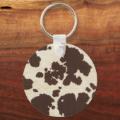 koeienhuid sleutelhanger (Voorkant)