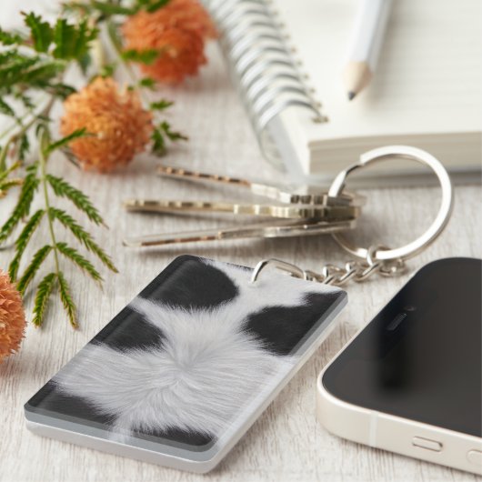 Koeienhuid Sleutelhanger (Voorkant Rechts)