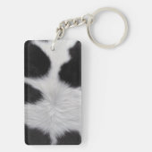 Koeienhuid Sleutelhanger (achterkant)