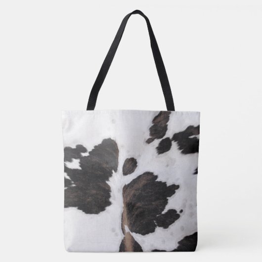 Koeienhuid Tote Bag (Voorkant)