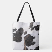 Koeienhuid Tote Bag (Achterkant)