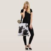 Koeienhuid Tote Bag (Op model)