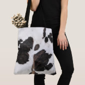 Koeienhuid Tote Bag (Dichtbij)