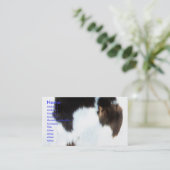 Koeienhuid Visitekaartje (Staand voorkant)