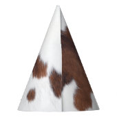 koeienhuid wit feesthoedjes (Achterkant)