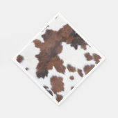 koeienhuid wit servet (Hoek)