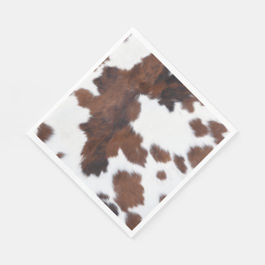 koeienhuid wit servet (Hoek)
