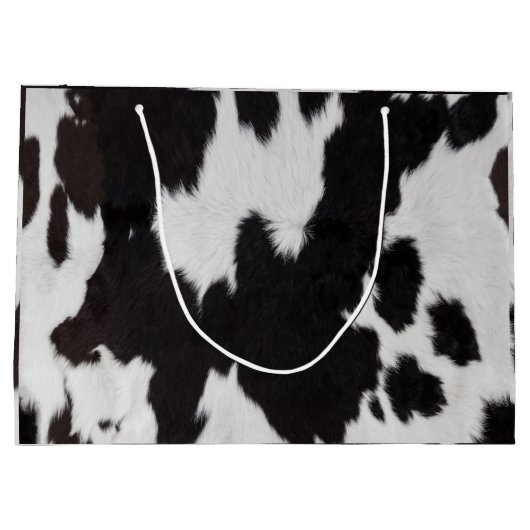 koeienhuid zwart wit groot cadeauzakje (Achterkant)
