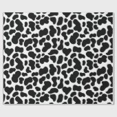 Koeienhuid zwart-wit Koeienhuid Cadeaupapier (Vlak)