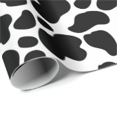 Koeienhuid zwart-wit Koeienhuid Cadeaupapier (Rol Hoek)