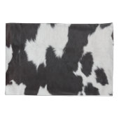 koeienhuid zwart-wit Pillowcase Kussensloop (Achterkant-Links)