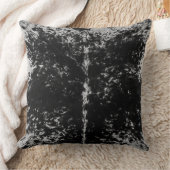 Koeienhuid zwarte en witte printkaart kussen (Deken)