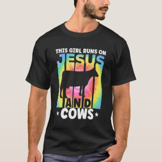 Koeienkleding Boer Koeienliefhebber voor vrouwen e T-shirt