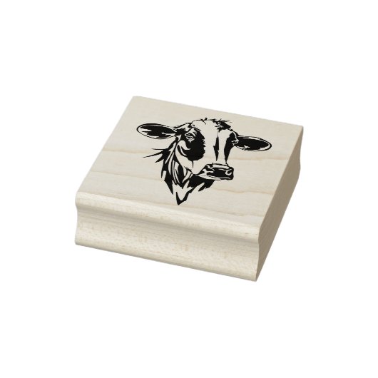 Koeienkop rubberen stempel (Stempel)