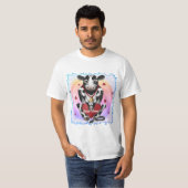 Koeienliefhebber hoed t-shirt (Voorkant volledig)