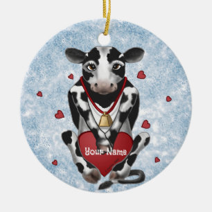 Koeienliefhebber Keramisch Ornament