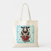 Koeienliefhebber tote bag (Achterkant)
