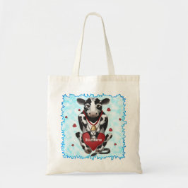 Koeienliefhebber tote bag