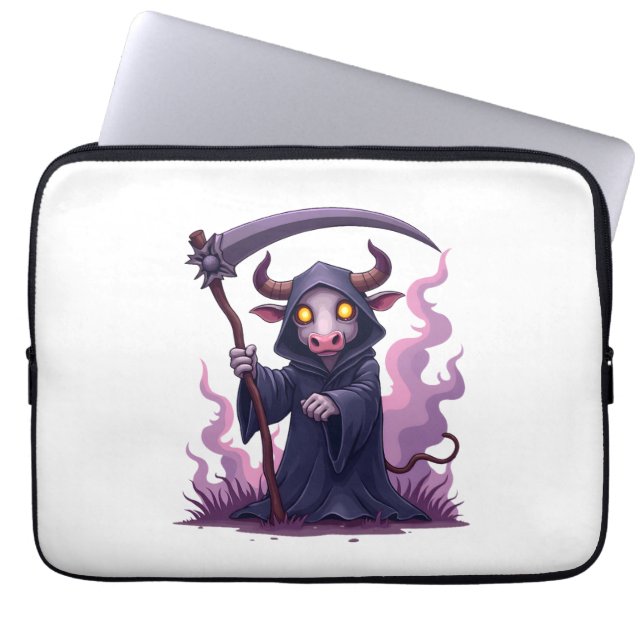Koeienmaaier Laptop Sleeve (Voorkant)