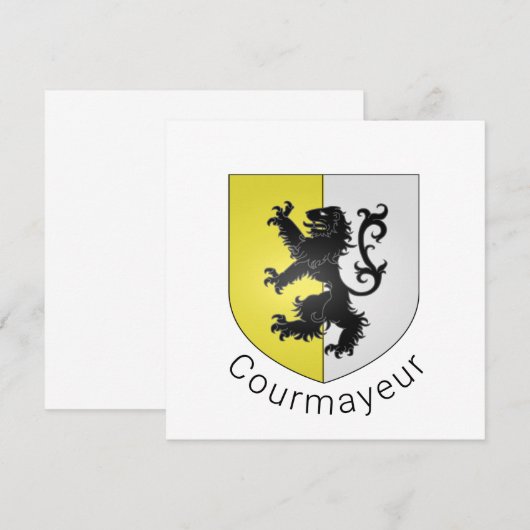 Koeienmantel Val d'Aosta (Voorkant / Achterkant)