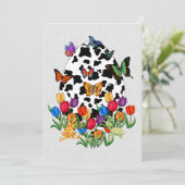 Koeienpaaseieren Kaart (Staand voorkant)