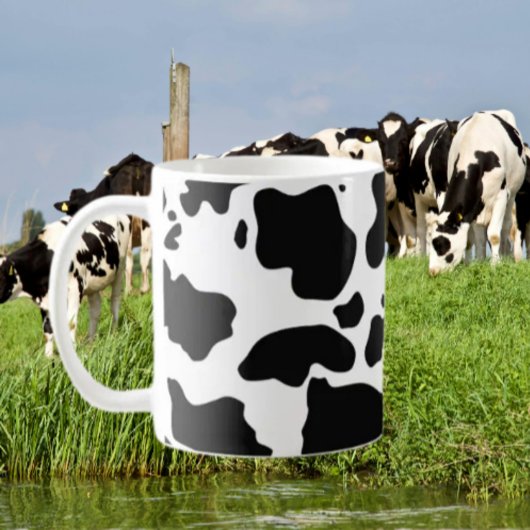 Koeienpatroon Koffiemok