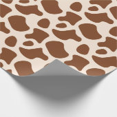 Koeienprint Cadeaupapier (Hoek)