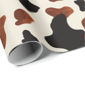 Koeienprint Cadeaupapier (Rol Hoek)