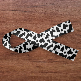 Koeienprint Cowgirl Landelijk Boerderijdier Satijnen Lint