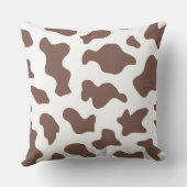 Koeienprint Gespikkelde Boerderij Worp Kussen (Achterkant)