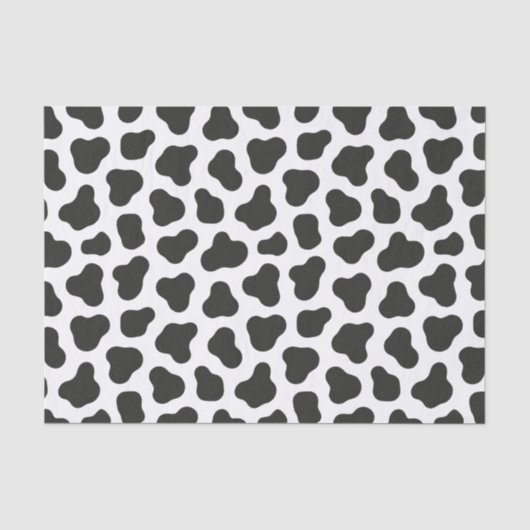 Koeienprint Tissuepapier (Voorkant)