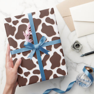 Koeienprints Chic Cadeaupapier