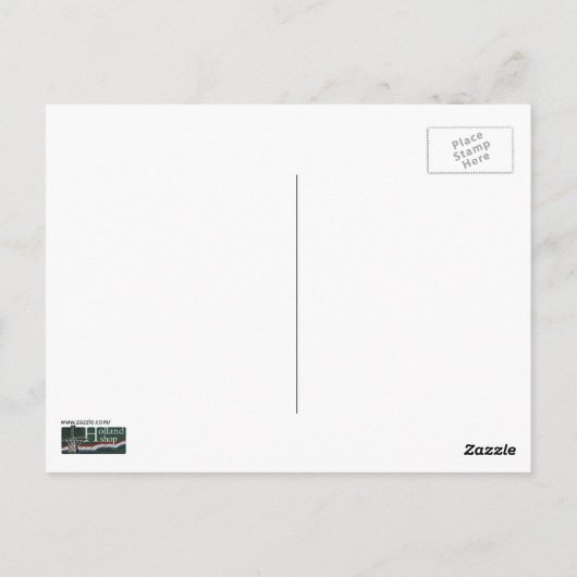 Koeienreflecties in het Briefkaart water (Achterkant)