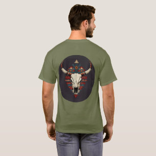 Koeienschedel Totem T-shirt