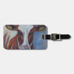 Koeienschilderingen, koeienvangers, koeienvangers, bagagelabel