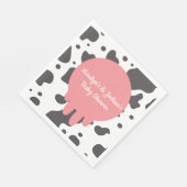 Koeienspier Babyshower Boerderij Servetten (Hoek)