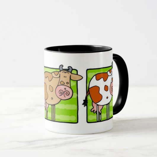 koeienstam mok (Voorkant rechts)