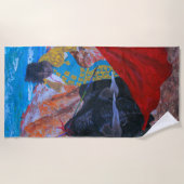 Koeienvanger Strandlaken (Voorkant)