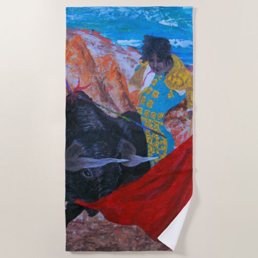 Koeienvanger Strandlaken (Voorkant)