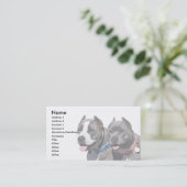 Koeienvangers Visitekaartje (Staand voorkant)