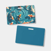 koeienvis badge (Voor- en achterkant)