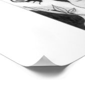 koeienvisdruk poster (Hoek)