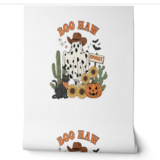 Koeienvlek Geest Western-Funny Halloween Behang
