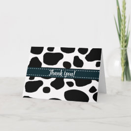 Koeienvlekken All Occasion Bedankbrief Bedankkaart