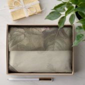  koeienvogel en roze rozen ontkoppeling tissuepapier (Geschenk)