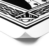 Koekbord van de vrouw poster (Hoek)